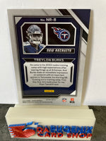 Treylon Burks  Titans 2022 Panini Prizm New Recruits No Huddle Prizm Rookie#NR-8