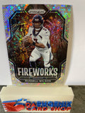Russell Wilson  Broncos 2022 Panini Prizm Fireworks No Huddle Prizm #F-5