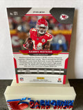 Sammy Watkins  Chiefs 2020 Panini Prizm Prizms#121