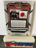 David Bell  Browns 2022 Panini Prizm No Huddle Prizm Rookie #334