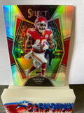 Derrick Gore Chiefs 2021 Panini Select Silver Prizm Rookie#184