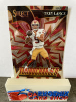 Trey Lance 49ers 2021 Panini Select Turbocharged Rookie #TUR-3