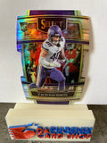 Zach Davidson  Vikings 2021 Panini Select Silver Die-Cut Prizm  Rookie #95