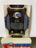 Jake Funk Rams 2021 Panini Select Rookie #299