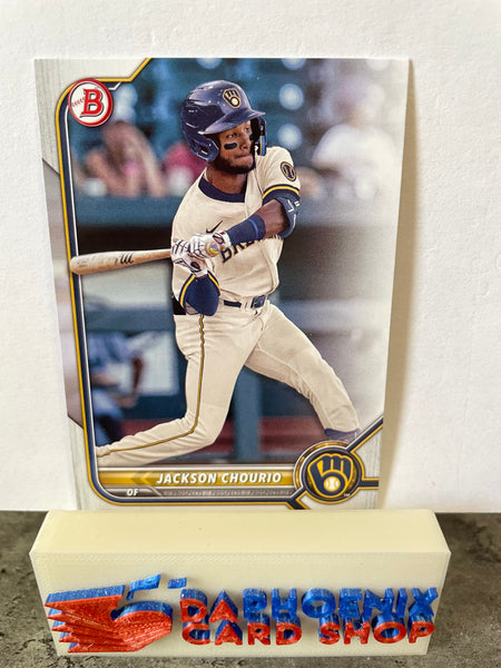 Jackson Chourio Brewers 2022 Bowman Draft #BD-115