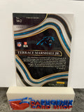 Terrace Marshall Jr.  Panthers 2021 Panini Select Silver Prizm Rookie #362