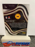 Dax Milne  Washington Football Team 2021 Panini Select Rookie #398