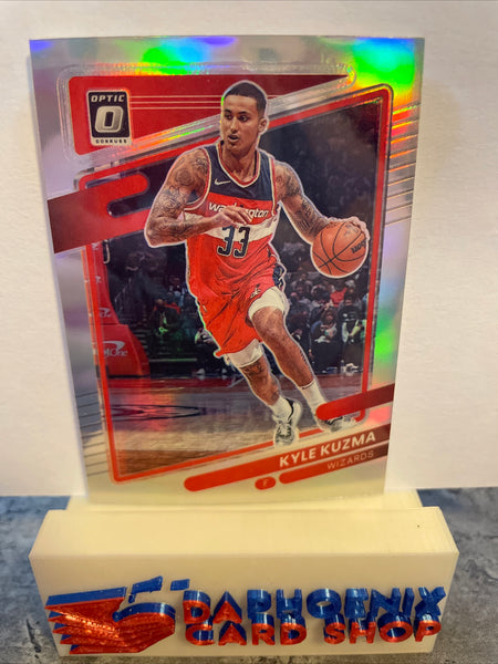 Kyle Kuzma Wizards  2021-22 Panini Donruss Optic Holo Prizm#15