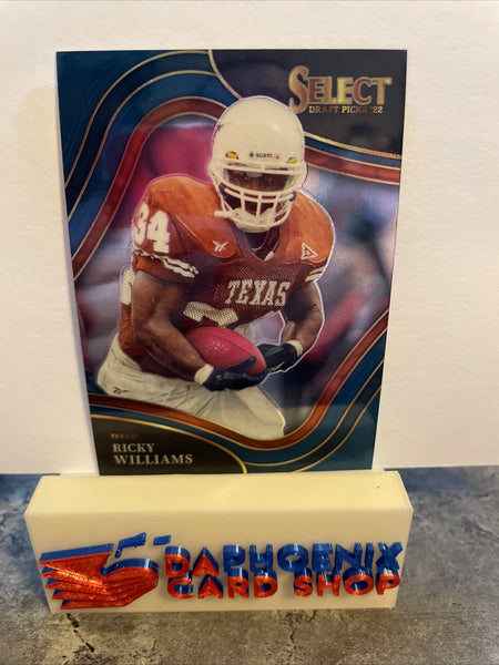 Ricky Williams  2022 Panini Select Draft Picks Blue  #185