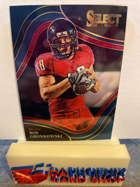 Rob Gronkowski  2022 Panini Select Draft Picks Blue  #180