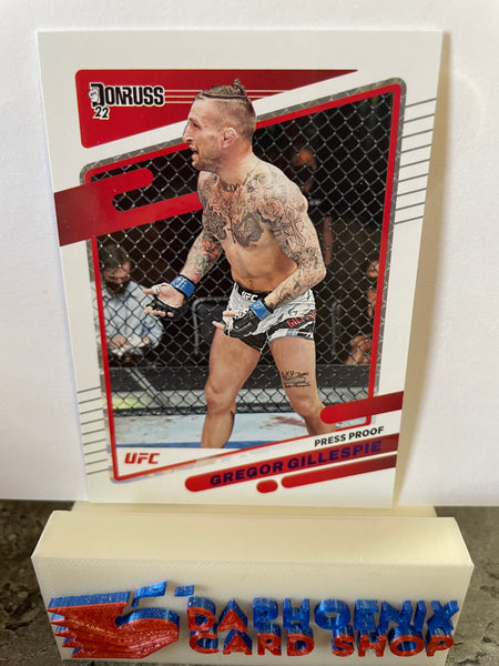 Gregor Gillespie  UFC 2022 Panini Donruss Press Proof Purple #107