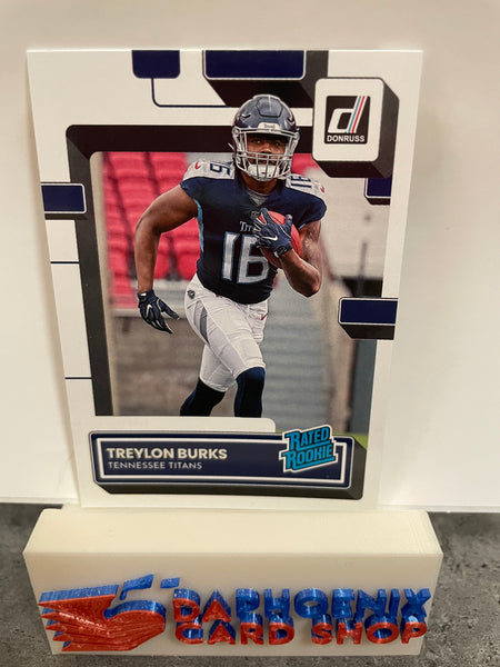 Treylon Burks  Titans 2022 Panini Donruss Rated Rookie #312