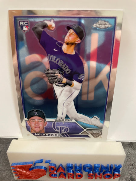 Nolan Jones Rockies 2023 Topps Chrome Rookie #43