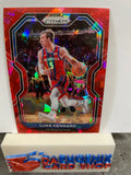 Luke Kennard Pistons 2020-21  Panini Prizm Red Ice Prizm #201