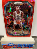 Shake Milton 76ers 2020-21 Panini Prizm Red Ice Prizm #131
