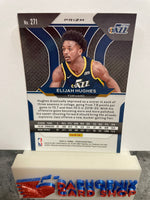 Elijah Hughes Jazz 2020-21 Panini Prizm Silver Prizm Rookie #271