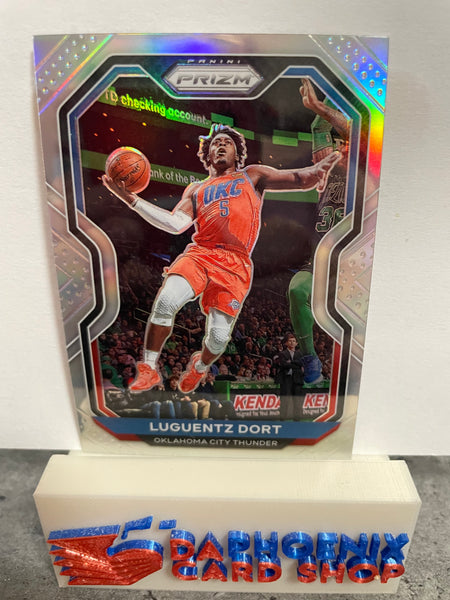 Luguentz Dort Thunder 2020-21 Panini Prizm Silver Prizm #31