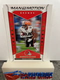 Nick Chubb  Browns 2022 Panini Rookie & Stars Man In Motion #MM-2
