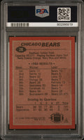 1983 Topps Bears Team Leaders Walter Payton #28 PSA 8