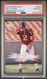 2008 Upper Deck Rookie Exclusives Matt Ryan #RE80 PSA 10