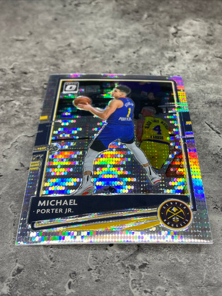 Michael Porter Jr. Nuggets 2020-21 Panini Donruss Optic Fast Break Holo Prizm#75