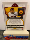 Montez Sweat  Washington Football  2021 Panini Prizm Orange Disco Prizm#214