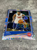Josh Jackson Pistons 2020-21 Panini Donruss Optic Fast Break Holo Prizm #74