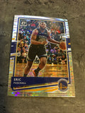 Eric Paschall Warriors 2020-21 Panini Donruss Optic Fast Break Holo Prizm#46