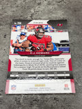 O.J. Howard   Buccaneers 2020 Panini Prizm Red Ice Prizm #258