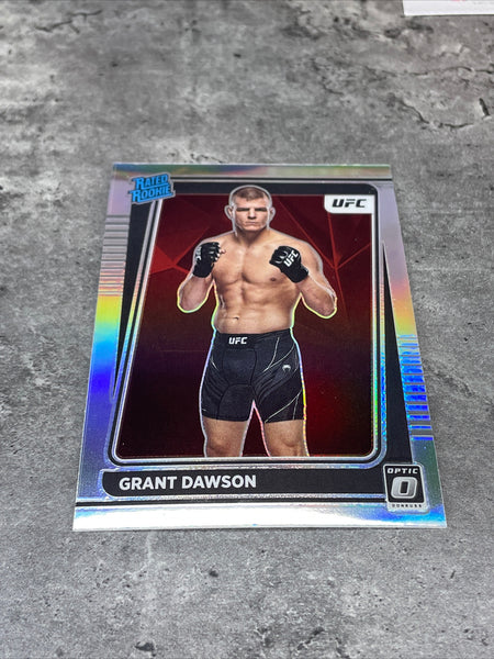 Grant Dawson   UFC 2022 Panini Donruss Optic Rated Rookie Holo Prizm #101