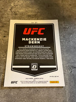 Mackenzie Dern  UFC 2022 Panini Donruss Optic Holo Prizm #21