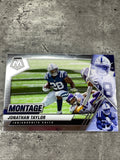 Jonathan Taylor  Colts 2021 Panini Mosaic Montage#Mon-14