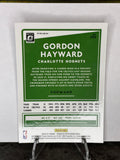 Gordon Hayward Hornets 2020-21 Panini Donruss Optic Fast Break Holo Prizm #140