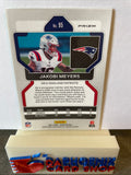 Jakobi Meyers  Patriots 2021 Panini Prizm Neon Green Pulsar Prizm #95