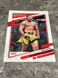 Gilbert Burns  UFC 2022 Panini Donruss Press Proof Purple #79