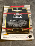 Kawhi Leonard Clippers 2021-22 Panini Select Blue #20