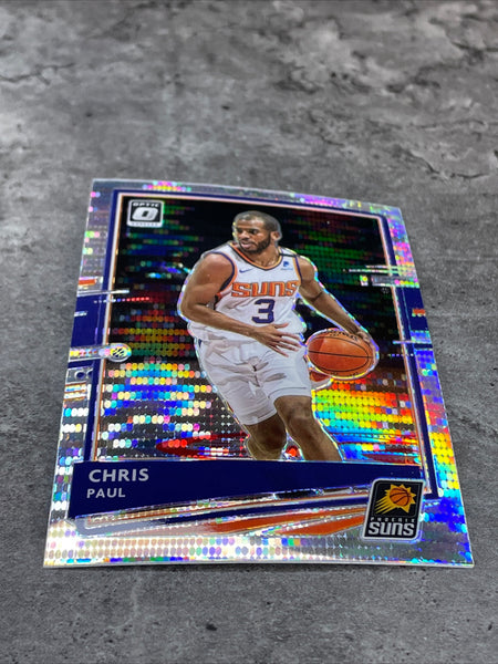 Chris Paul Suns 2020-21 Panini Donruss Optic Fast Break Holo Prizm #100