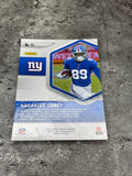 Kadarius Toney  Giants 2021 Panini Mosaic Rookie Blue Chips #11