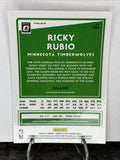 Ricky Rubio Timberwolves 2020-21 Panini Donruss Optic Fast Break Holo Prizm#138