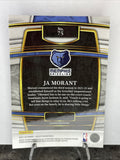 Ja Morant  Grizzlies 2021-22 Panini Select Blue #75