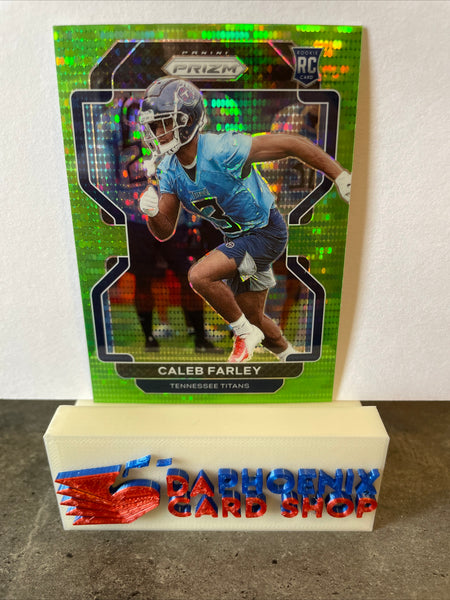 2021 Panini Prizm CALEB FARLEY #375 Rookie RC Tennessee Titans