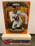 Montez Sweat  Washington Football  2021 Panini Prizm Orange Disco Prizm#214