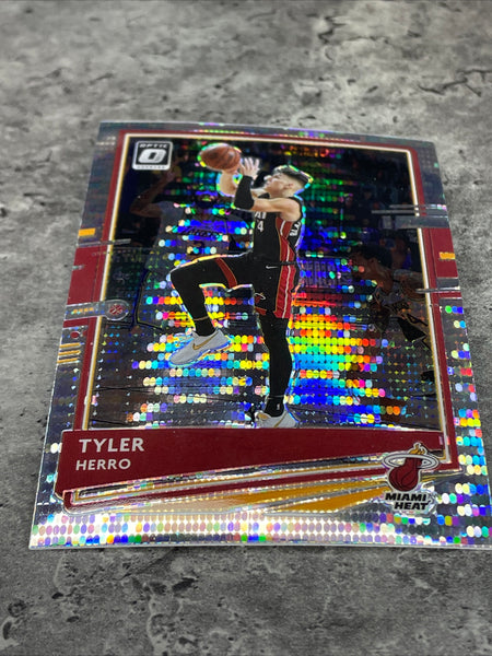 Tyler Herro  Heat 2020-21 Panini Donruss Optic Fast Break Holo Prizm #61