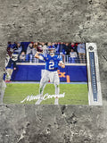 Matt Corral  Panthers 2022 Panini Luminance Rookie #176