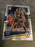 Myles Turner Pacers 2020-21 Panini Donruss Optic Fast Break Holo Prizm #38