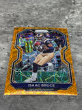Isaac Bruce  Rams 2020 Panini Prizm Orange Ice Prizm  #280
