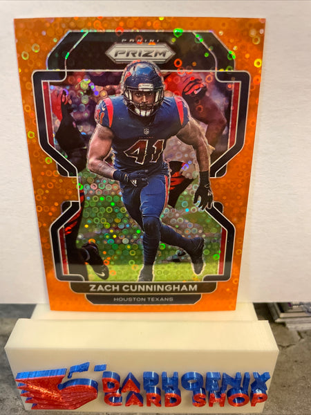 Zach Cunningham  Texans 2021 Panini Prizm Orange Disco Prizm #38