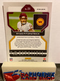 Ryan Fitzpatrick Washington Football  2021 Panini Prizm Silver Prizm#211