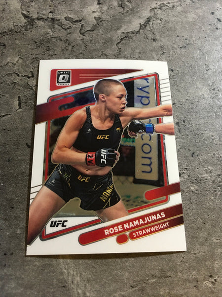 Rose Namajunas  UFC 2022 Panini Donruss Optic #90