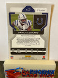 Darius Leonard  Colts 2021 Panini Prizm Silver Prizm#27
